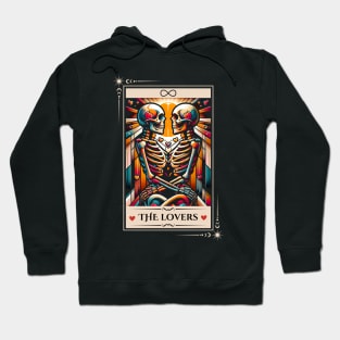 Tarot card the lovers | Tarot card valentines day Hoodie